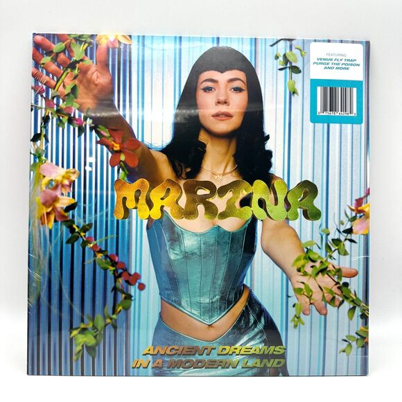 Marina Ancient Dreams in a Modern Land Black Standard Vinyl Record New Sealed - Picture 1 of 3